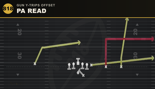 PA READ from Gun Y-Trips Offset