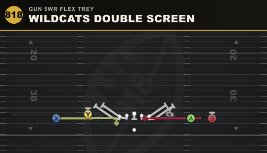 WILDCATS DOUBLE SCREEN from Gun 5WR Flex Trey