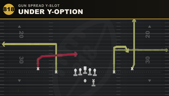 UNDER Y-OPTION from Gun Spread Y-Slot