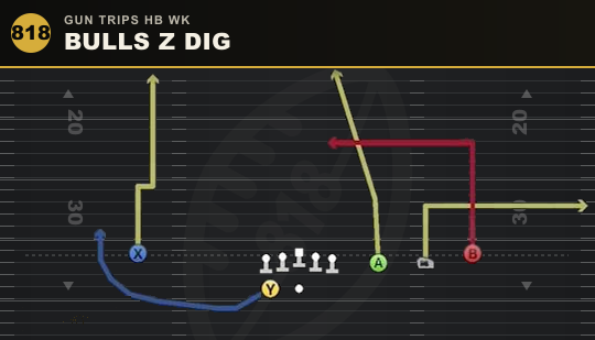 BULLS Z DIG from Gun Trips HB Wk