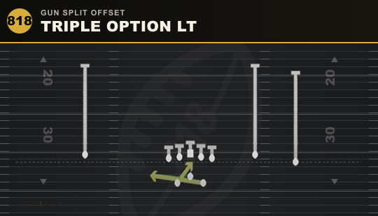 TRIPLE OPTION LT from Gun Split Offset