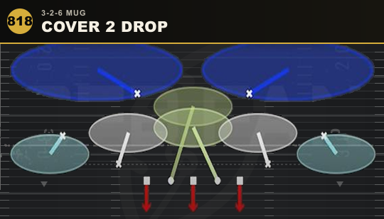 COVER 2 DROP from 3-2-6 Mug