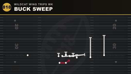 BUCK SWEEP from Wildcat Wing Trips Wk