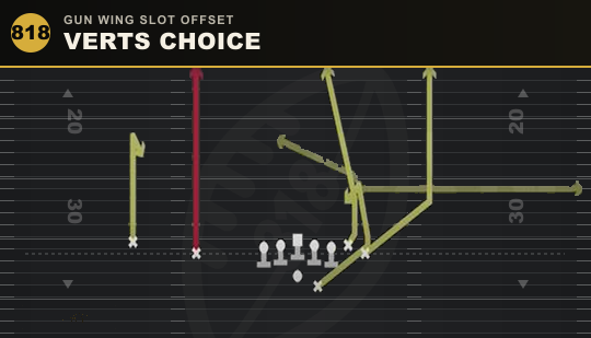 VERTS CHOICE from Gun Wing Slot Offset