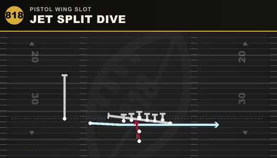JET SPLIT DIVE from Pistol Wing Slot