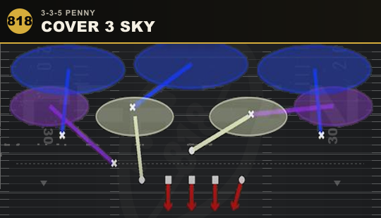 COVER 3 SKY from 3-3-5 Penny