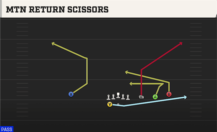 MTN RETURN SCISSORS from TRIPS HB WK