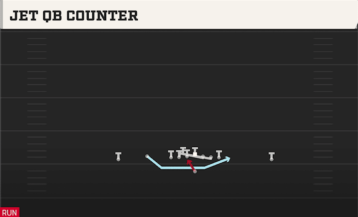 JET QB COUNTER from EMPTY ACE