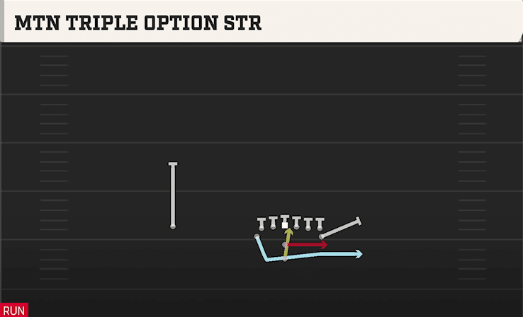 MTN TRIPLE OPTION STR from FLEXBONE TIGHT