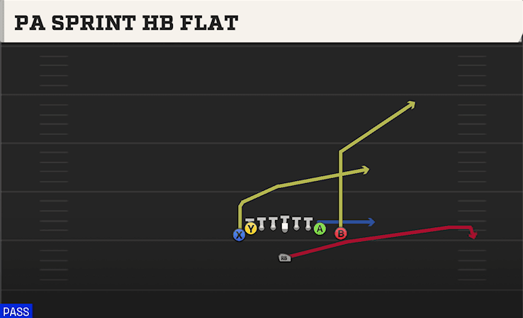 PA SPRINT HB FLAT from WING TIGHT LEFT