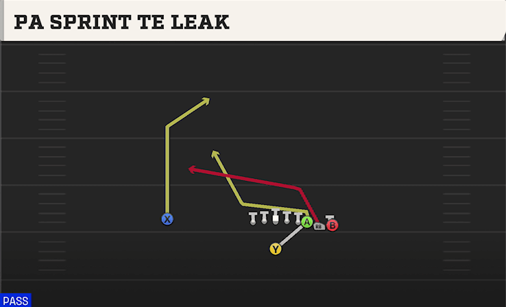 PA SPRINT TE LEAK from WING PAIR