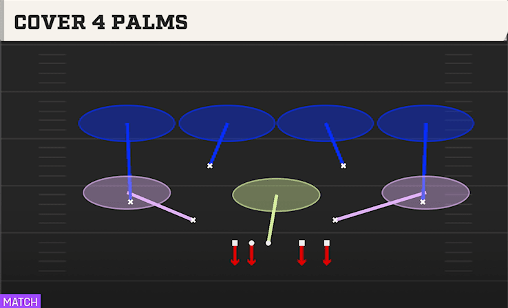 COVER 4 PALMS from LOAD WEAK