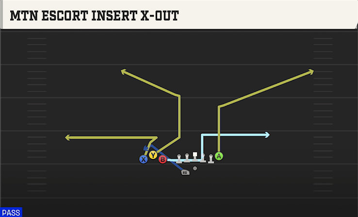 MTN ESCORT INSERT X-OUT from BUNCH TE WK