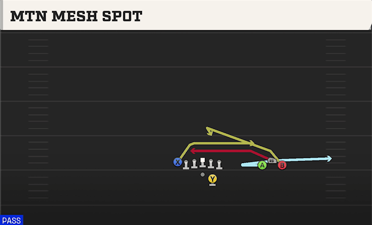 MTN MESH SPOT from BUNCH OPEN TE
