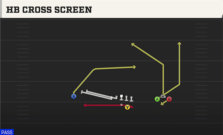 HB CROSS SCREEN from BUNCH TRIO OPEN
