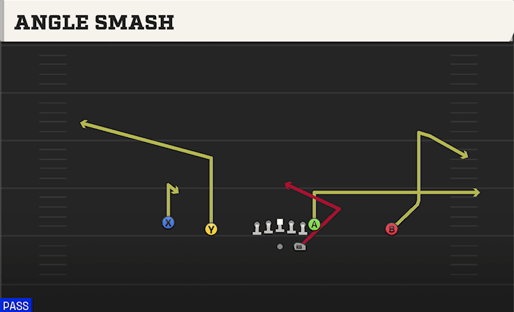 ANGLE SMASH from DOUBLES