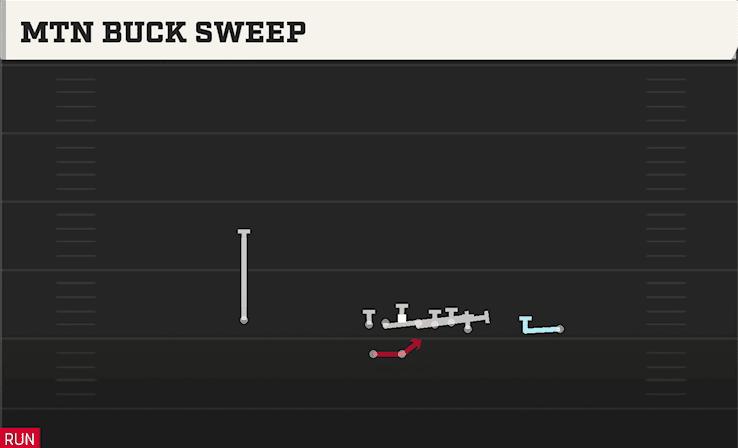 MTN BUCK SWEEP from WING HB WK