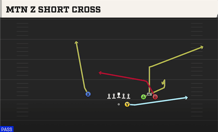 MTN Z SHORT CROSS from BUNCH STR WIDE
