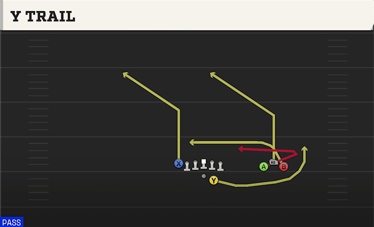 Y TRAIL from BUNCH OPEN TE