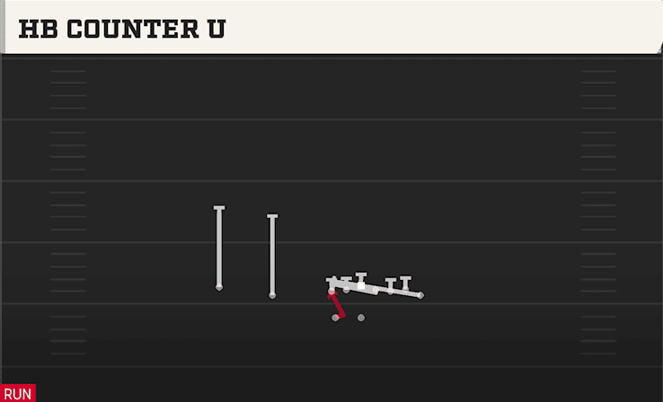 HB COUNTER U from WING SLOT WK