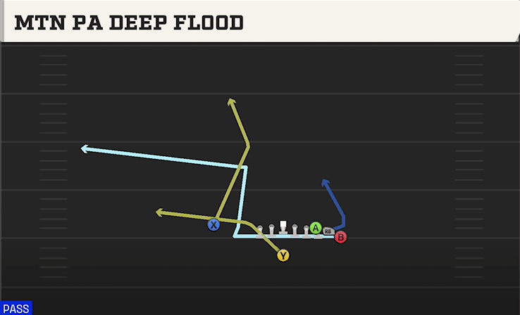 MTN PA DEEP FLOOD from WING PAIR HEAVY