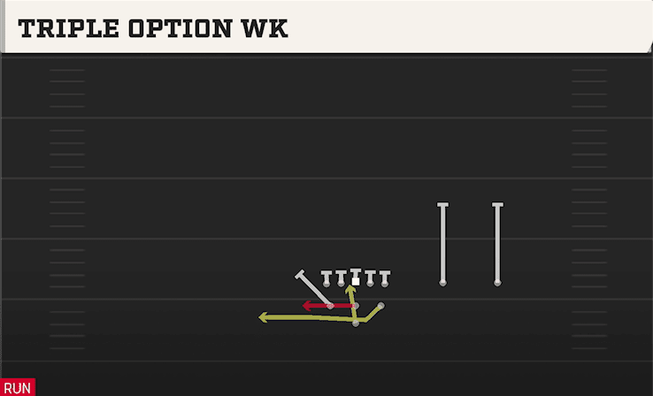 TRIPLE OPTION WK from FULL HOUSE TWINS OVER