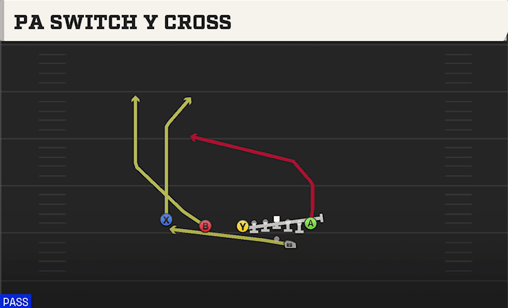 PA SWITCH Y CROSS from U OFF TRIPS