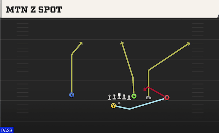 MTN Z SPOT from Y TRIPS OFFSET WK