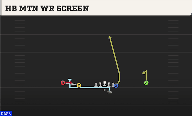 HB MTN WR SCREEN from DOUBLES Y OFF