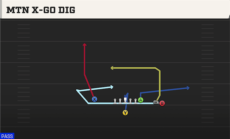 MTN X-GO DIG from Y TRIPS CLOSE