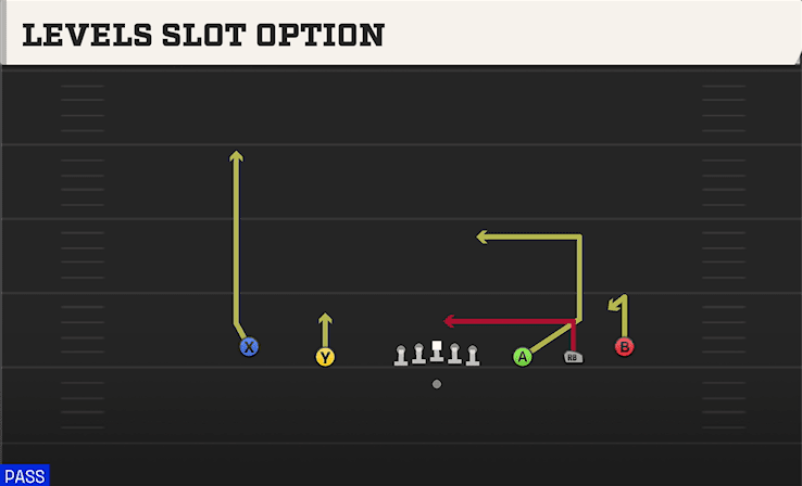 LEVELS SLOT OPTION from EMPTY Y SLOT