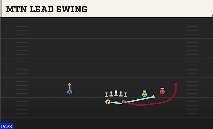 MTN LEAD SWING from SPLIT SLOT OPEN