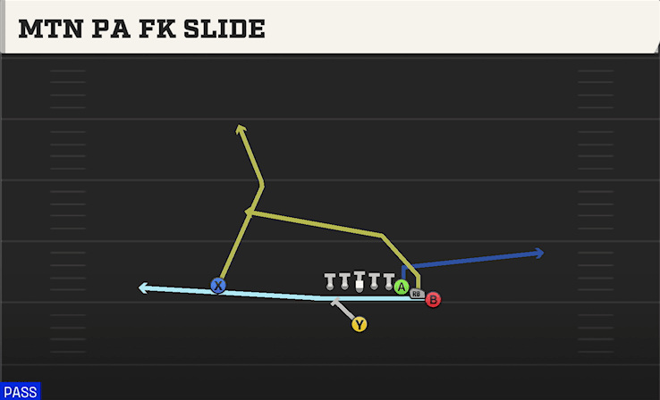 MTN PA FK SLIDE from WING