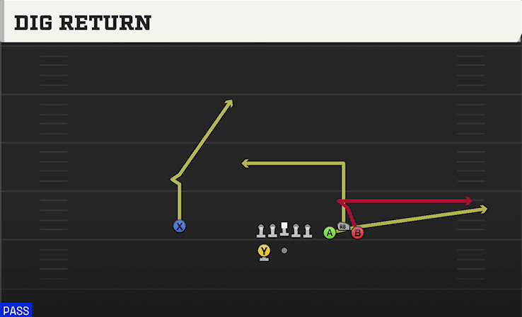 DIG RETURN from BUNCH SPREAD