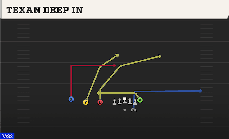 TEXAN DEEP IN from TRIPS TE