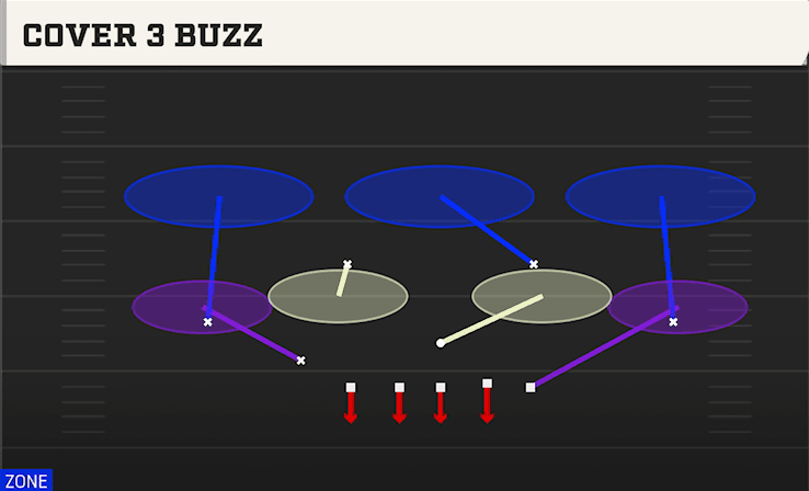 COVER 3 BUZZ from 3-3 CUB