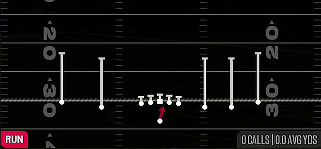 QB Blast from Gun Empty Y Slot