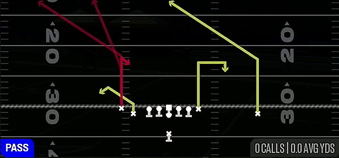 X Option from Singleback Doubles North