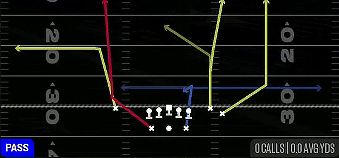 Verts WR Seam from Gun Split WR Backfield
