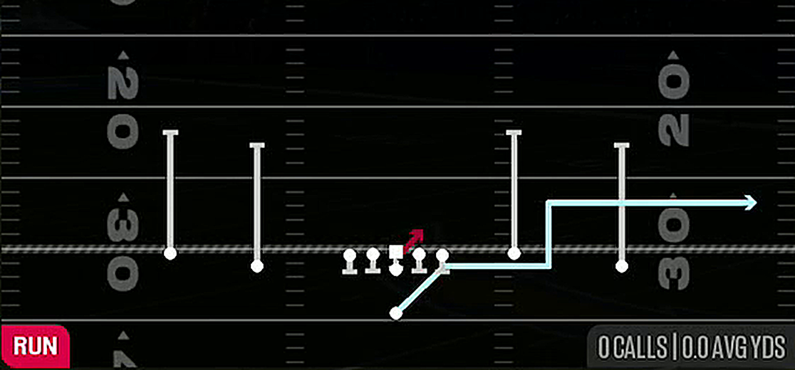 QB Draw from Singleback Doubles Y Open