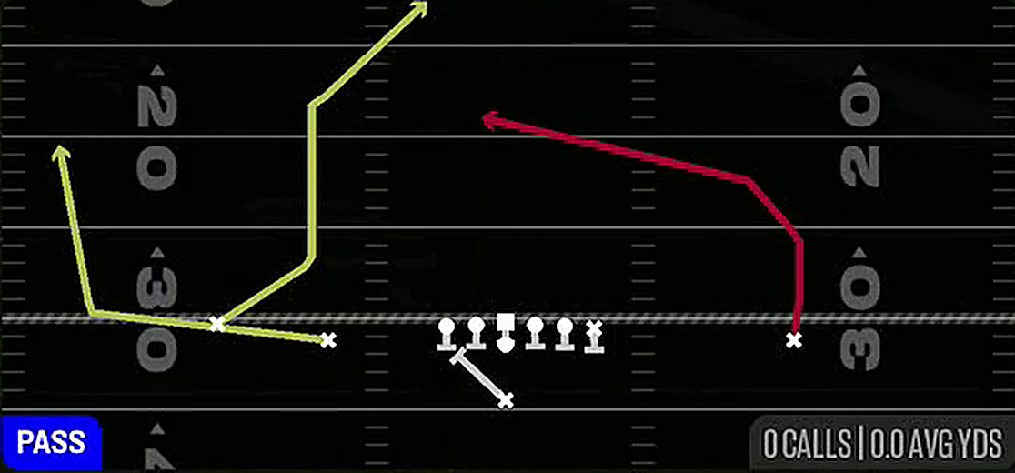 PA Draw Shot from Singleback Doubles