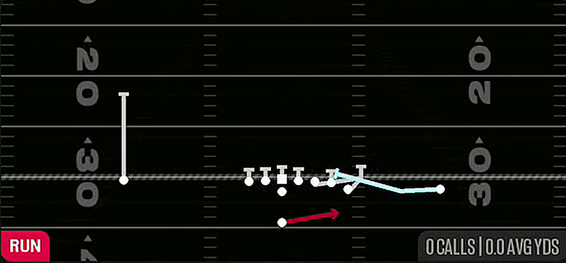 Mtn HB Toss Crack from Singleback Wing