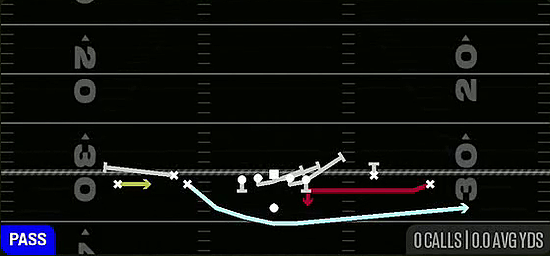 Empty Mtn WR Mid Screen from Gun Spread Dbl Flex Wk