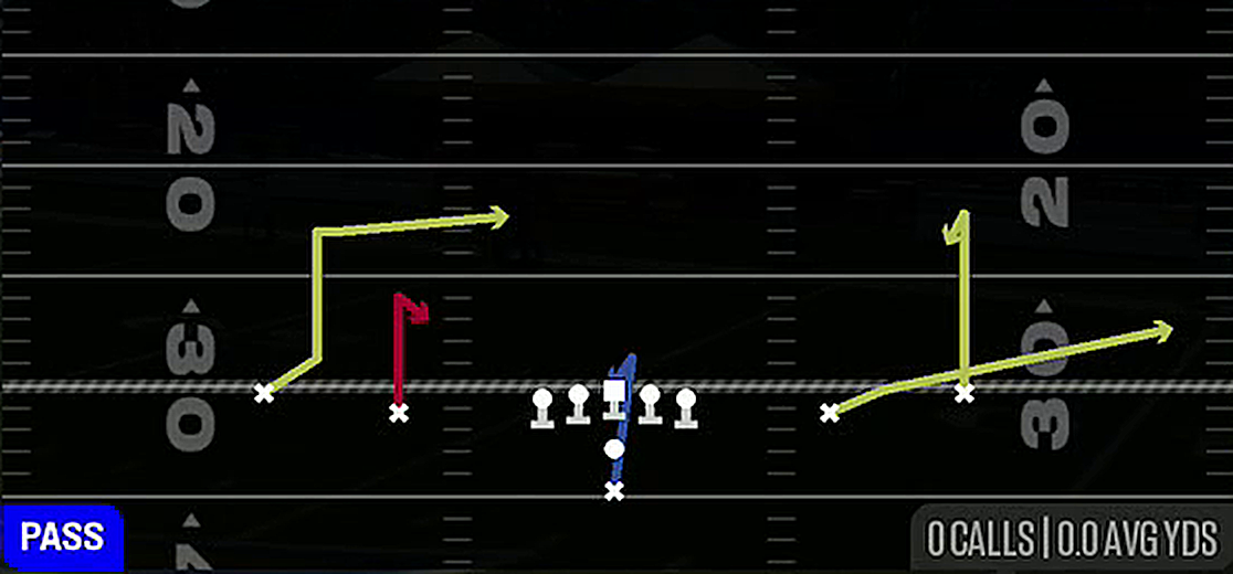 Slot Outside from Pistol Spread