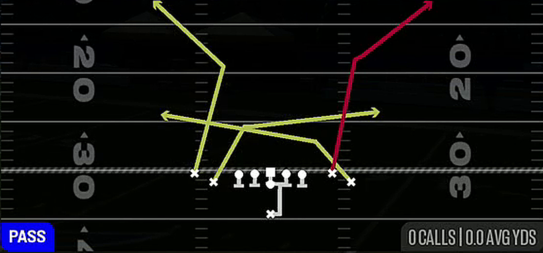 PA Draw Cross from Singleback Tight Flex