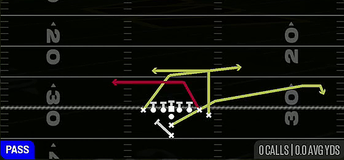 PA Waggle from Goal Line Normal