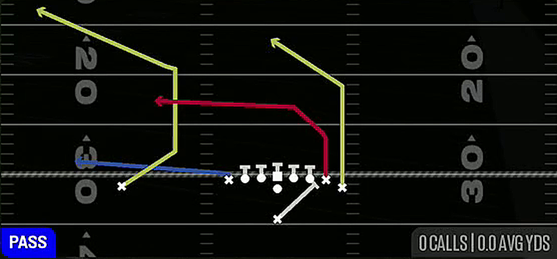 PA Roll Lt from Singleback Wing Tight