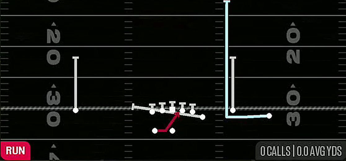 Mtn Split Zone from Gun Y Off Trio Wk