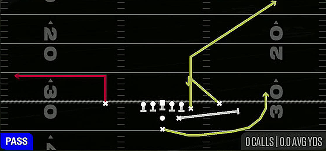 Spot Lead Swing from Pistol Strong Y Off Close