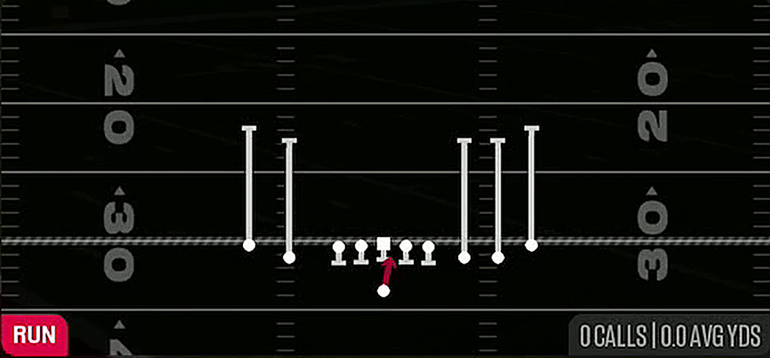 QB Draw from Gun 5WR Tight